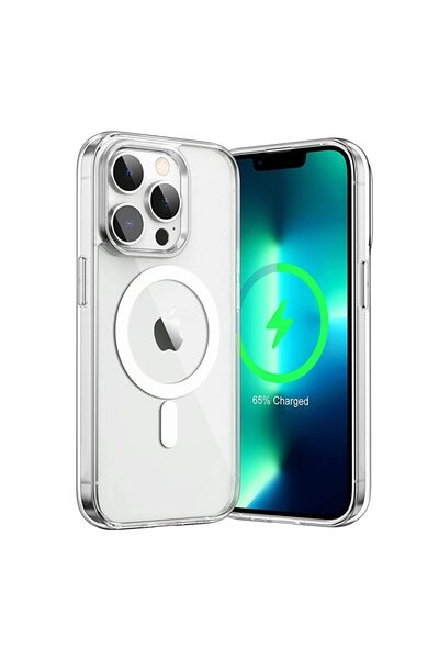 Magsafe Husă de protecție, MagSafe, Compatibilă cu iPhone 13 Pro Max, Transpa...