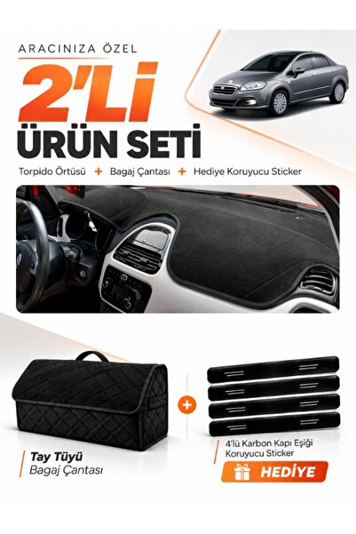 e-biz Fiat Linea Urban (2015-2021) Compatible Dashboard Cover + Thai Feather ...