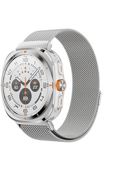 SAFEMORE Curea Samsung Watch Ultra, Curea metalică pentru ceas, Reglabilă, În...