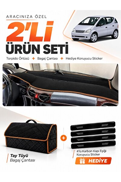 e-biz Mercedes W168 a Class (1997-2004) Compatible Glove Box Cover + Tay Tüy ...