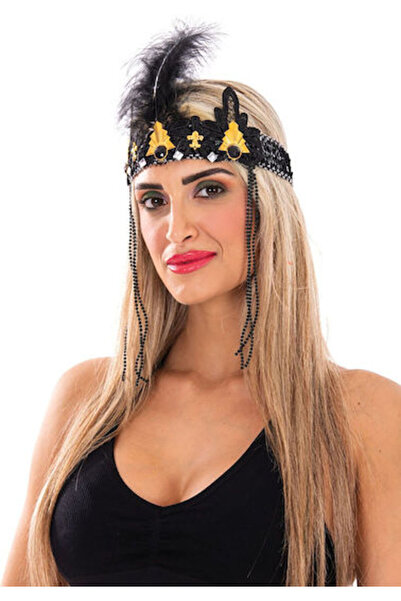 Fun Fashion Αποκριάτικο Αξεσουάρ Καπέλο Τσάρλεστον 17 εκ.
