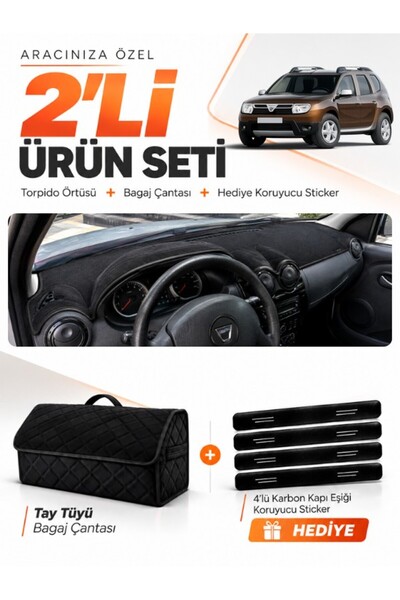 e-biz Daci̇a Duster 1St Generation Without Makeup (2009-2013) Compatible Glov...