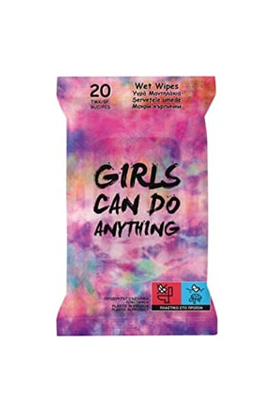 OEM Tie Dye Girls Wet Wipes - 20pcs