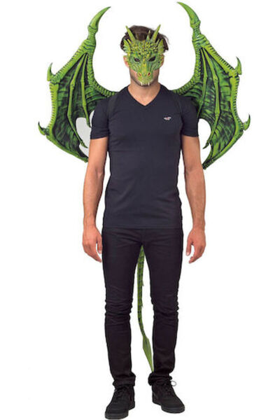Fun Fashion Αποκριάτικα Φτερά για το Χάλογουιν 3 τεμάχια