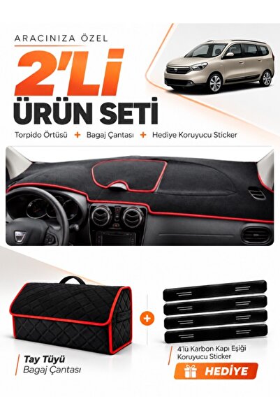 e-biz Dacia Lodgy (2010-2017) Compatible Dashboard Cover + Thai Feather Trunk...