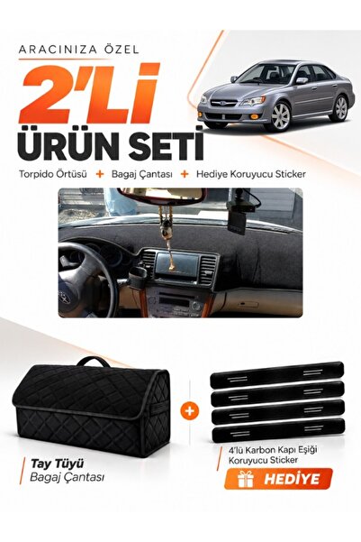 e-biz Subaru Legacy (2003-2009) Compatible Glove Box Cover + Tay Feather Trun...
