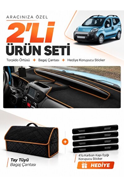 e-biz Citroen Nemo (2007-2020) Compatible Glove Box Cover + Tay Feather Lugga...