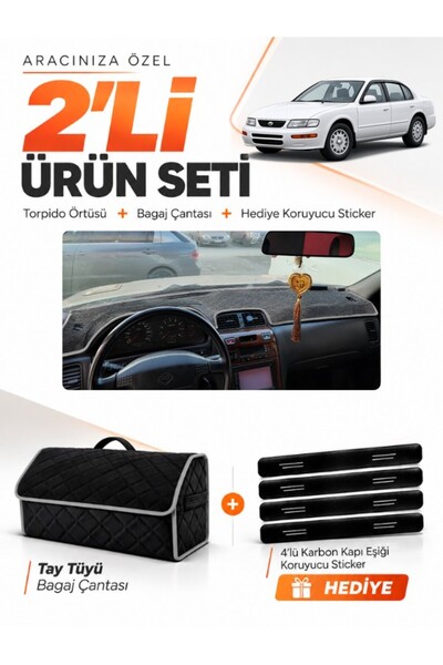 e-biz Nissan Maxima A32 (1994-1999) Compatible Glove Box Cover + Tay Tüy Lugg...