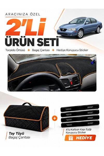 e-biz Nissan Maxima A33 (1999-2003) Compatible Glove Box Cover + Tay Tüy Lugg...