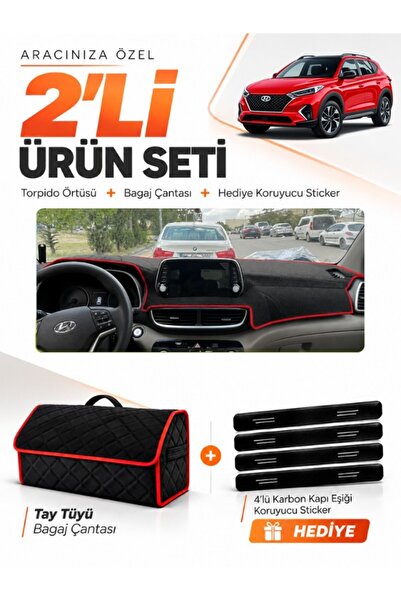e-biz Hyundai Tucson (2018-2021) Compatible Glove Box Cover + Tay Tüy Luggage...