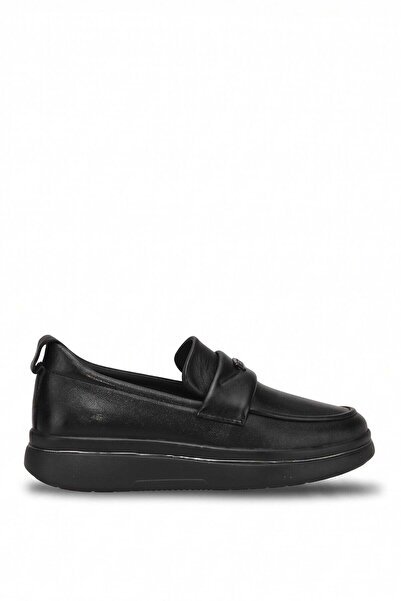 Voyager 26Ksrrz1007 Women's Genuine Leather Casual Shoes Black