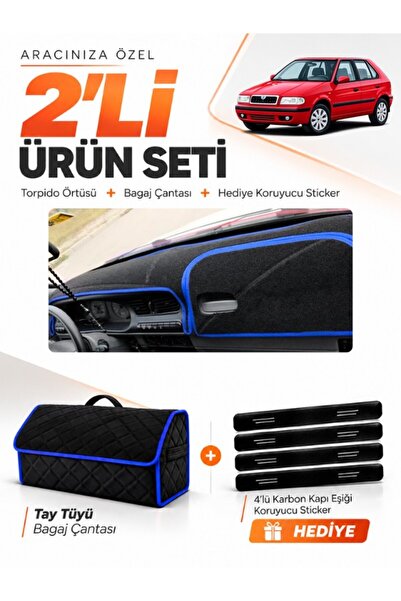 e-biz Skoda Felicia (1994-2001) Compatible Dashboard Cover + Tay Feather Trun...