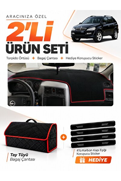 e-biz Ssangyong Kyron (2005-2012) Compatible Glove Box Cover + Thai Feather T...