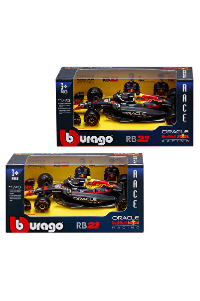 BBURAGO Machetă auto Red Bull Racing RB21 F1 2025, scara 1:43, în asortiment,...