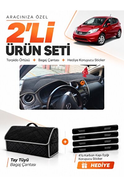 e-biz Nissan Note E12 (2009 and Later) Compatible Torpedo Cover + Tay Feather...