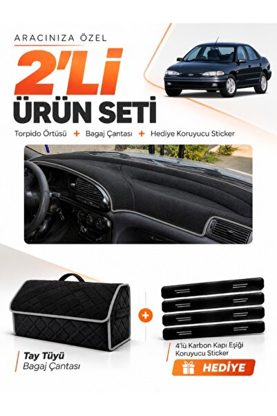 e-biz Ford Mondeo Poled (1993-1996) Compatible Glove Box Cover + Thai Feather...