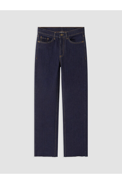LC Waikiki Two Mt Shop Quality Lcw Jeans Indigo Denim Straight Culotte Regula...