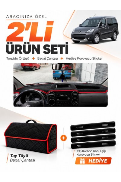 e-biz Torchido Cover + Thai Feather Bag Set Compatible with Peugeot Partner S...