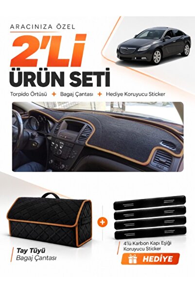 e-biz Opel Insignia (2008-2013) Compatible Glove Box Cover + Tay Tüy Luggage ...