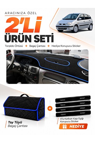 e-biz Renault Scenic 1 (1996-2003) Compatible Glove Box Cover + Tay Feather T...