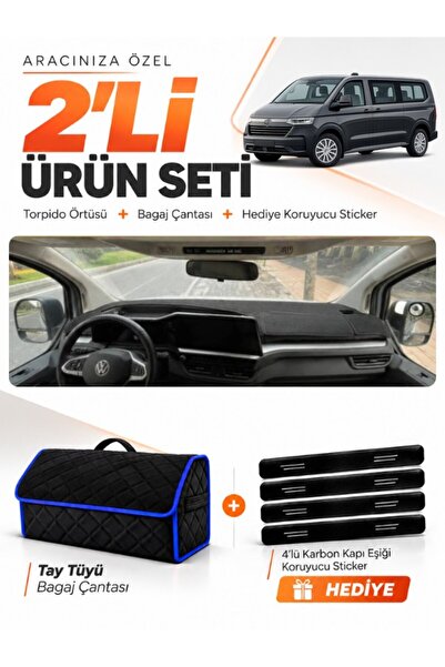 e-biz Volkswagen Transporter (2025-Later) Compatible Dashboard Cover + Tay Fe...
