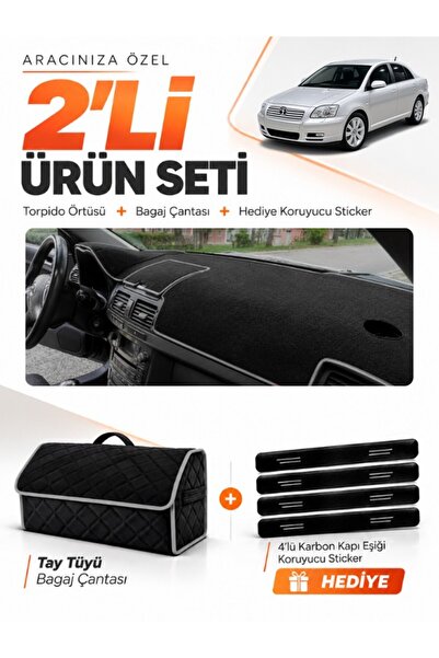 e-biz Toyota Avensis Screenless T250 (2003-2008) Compatible Dashboard Cover +...