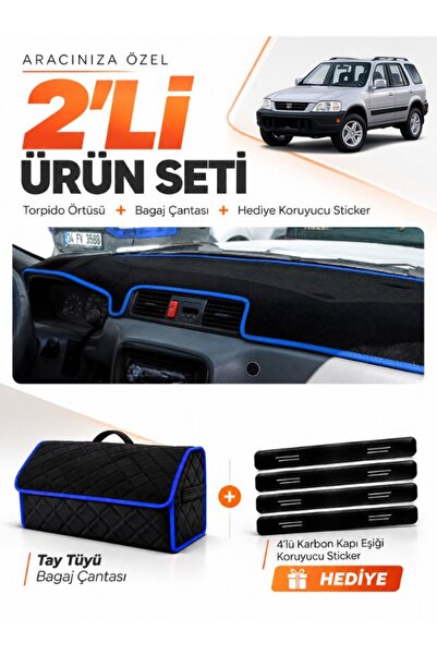 e-biz Honda Cr-V (1996-2001) Compatible Dashboard Cover + Tay Feather Trunk B...