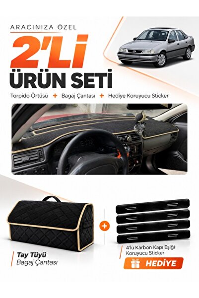 e-biz Opel Vectra a (1988-1995) Compatible Glove Box Cover + Tay Tüy Luggage ...