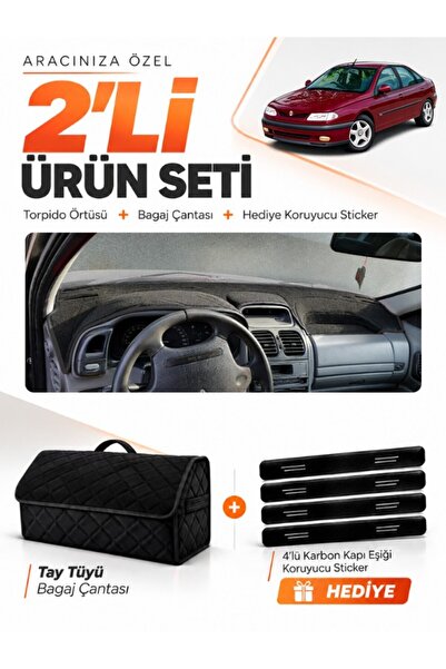 e-biz Renault Laguna 1 Airbagsiz (2000-2007) Compatible Glove Box Cover + Tay...