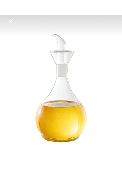 MİMOZA PARK Borosilikat Cam Yağlık Sirkelik 900ml + Bambu altlık Hediye