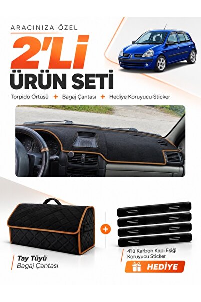 e-biz Renault Clio Symbol Airbag Compatible (2003-2006) Compatible Glove Box ...
