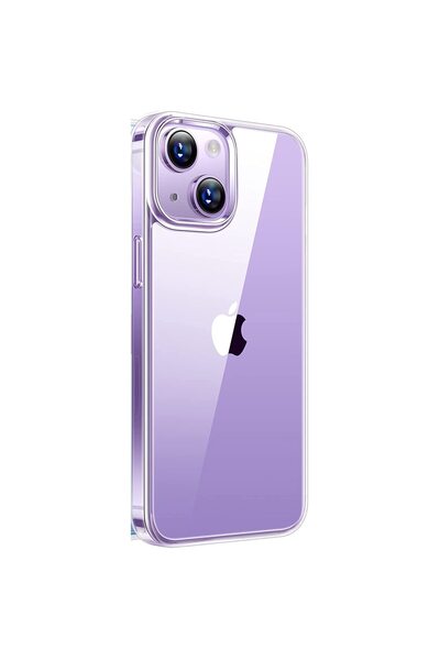 OEM Калъф за телефон, Поликарбонат/Полиуретан, Съвместим с iPhone 14, Прозрачен