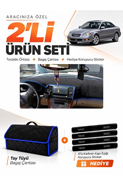 e-biz Subaru Legacy (2003-2009) Compatible Glove Box Cover + Tay Feather Trun...