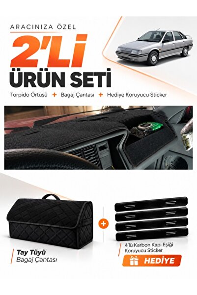 e-biz Renault 21 Manager (1990-1996) Compatible Dashboard Cover + Tay Feather...