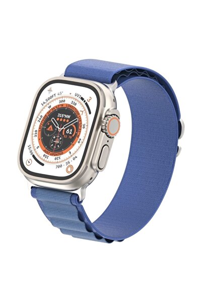 OEM Curea Alpine Loop pentru smartwatch, din nailon textil, reglabilă, compat...