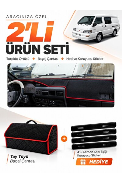 e-biz Mitsubishi L300 (2000-2010) Compatible Glove Box Cover + Tay Tüy Luggag...