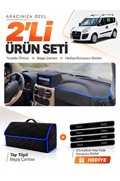 e-biz Fiat Doblo Airbagged Large Screen (2007-2015) Compatible Glove Box Cove...