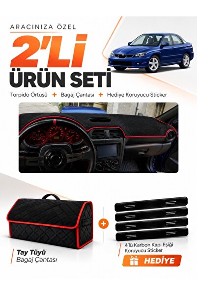 e-biz Subaru Impreza (2000-2007) Compatible Glove Box Cover + Tay Tüy Luggage...