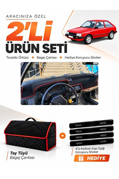 e-biz غطاء توربيدو متوافق مع مازدا 323 BD ESKİ KASA (1980-1985) + مجموعة حقائ...