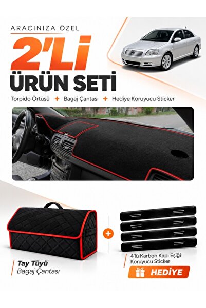 e-biz Toyota Avensis Screenless T250 (2003-2008) Compatible Dashboard Cover +...
