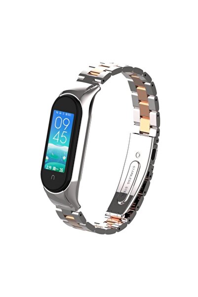 OEM Curea din oțel inoxidabil, metal inoxidabil, compatibilă cu Xiaomi Mi Ban...