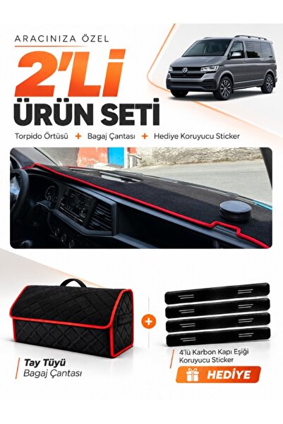 e-biz Volkswagen Transporter T7 (2021-2024) Compatible Dashboard Cover + Tay ...