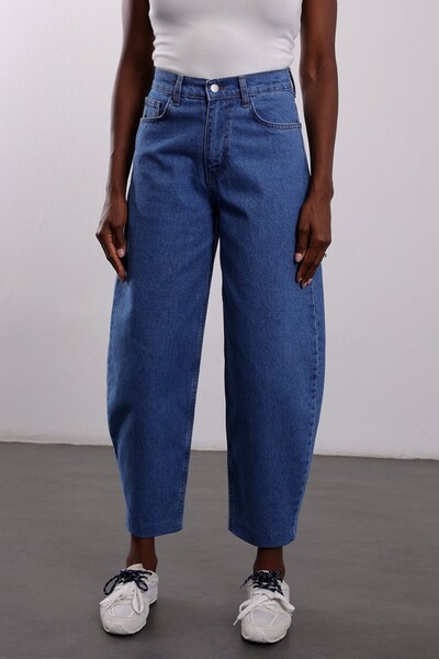 Suziş PANTALONI BLUZIȚI CONICI ALBASTRI 4S0210