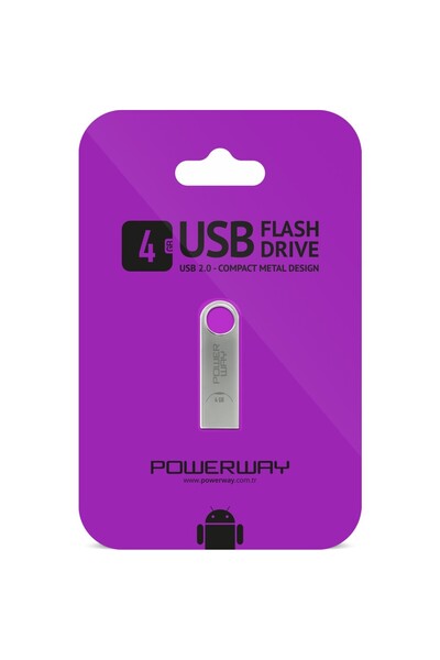 4 GB Metal Flash Bellek Metal Tasarım Usb Bellek The Latest Tecnology Chipset Data Traveler