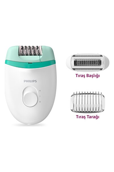 Philips BRE245/05 Satinelle Essential Kablolu Kompakt Epilatör