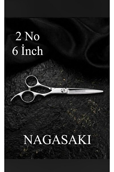 Nagasaki PASLANMAZ ÇELİK 6 İNÇ 440 C 2 NO SAÇ KESİM MAKASI