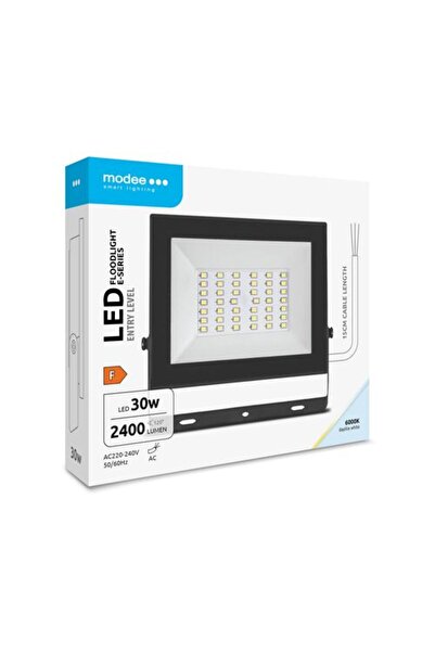 Modee Lighting Προβολέας LED Σειράς Ε Λεπτός 30W 120 °   6000K 2400 lm ERP