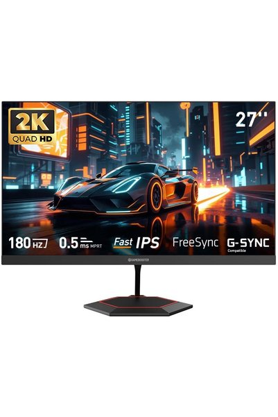 GAMEBOOSTER GB-27F180QF 27" 180Hz Fast IPS 0.5ms Mprt 2k Qhd 2xhdmı+2xdp Rgb Flat Gaming Monitör