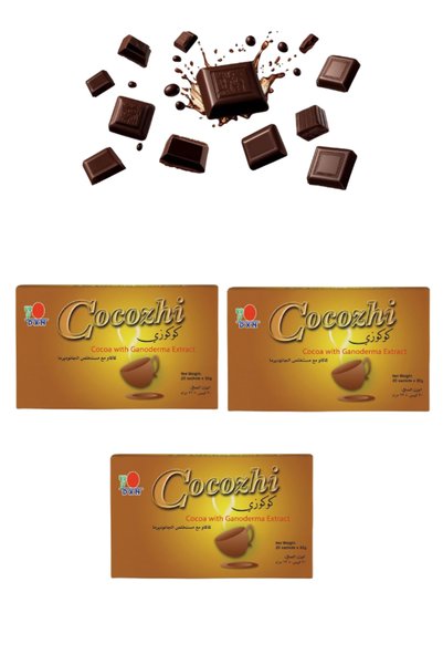 DXN 3 Pieces Cocozhi 280 g 20 sachets × 14 g
