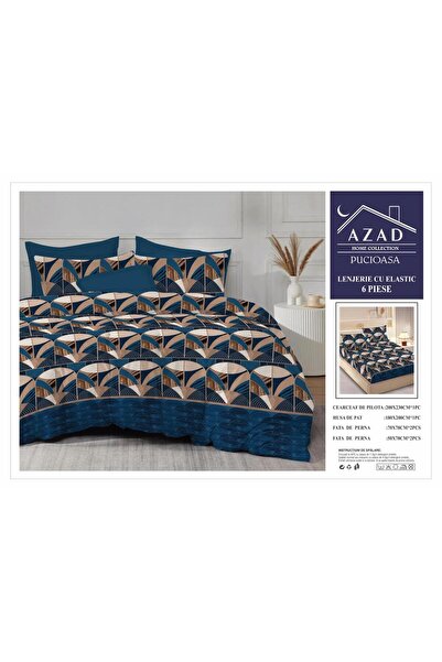 Pucioasa Double Duvet Cover Set , 2 people, Pucioasa, Cotton, Finet, 6 Pieces...